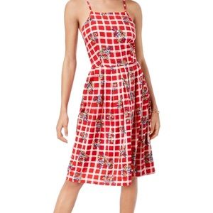 NWT MAISON JULES SPRING MIDI DRESS SZ 2